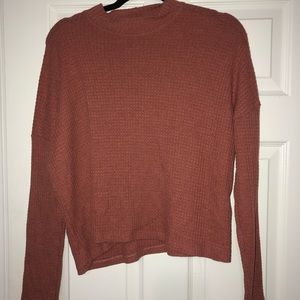 Waffle Knit Turtle Neck